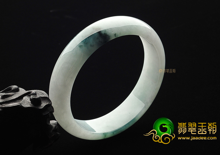 糯冰种飘花手镯(59.7mm)