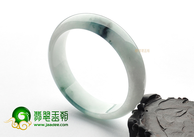 糯冰种飘花手镯(59.7mm)