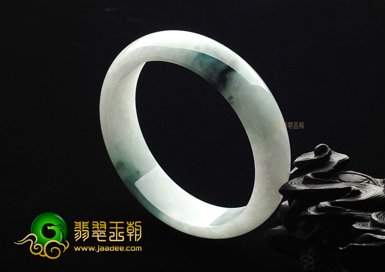 糯冰种飘花手镯(59.7mm)