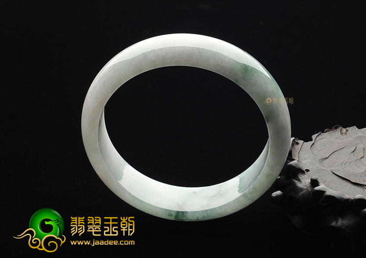 糯冰种飘花手镯(56.8mm)