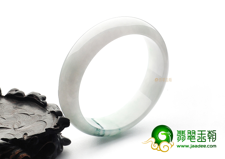 糯冰种飘花手镯(59.9mm)