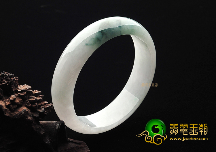 糯冰种飘花手镯(59.9mm)