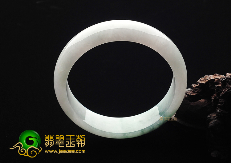 糯冰种飘花手镯(59.9mm)