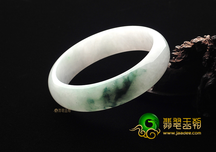 糯冰种飘花手镯(59.9mm)