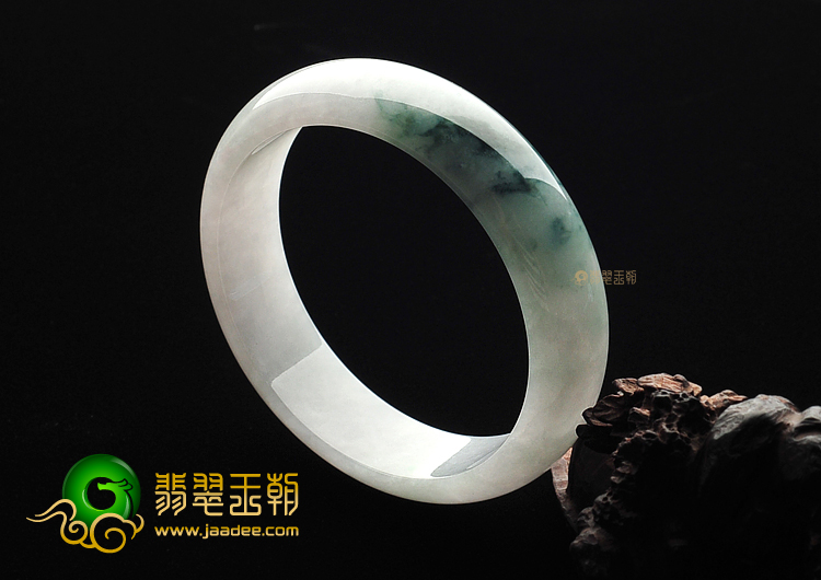 糯冰种飘花手镯(59.9mm)