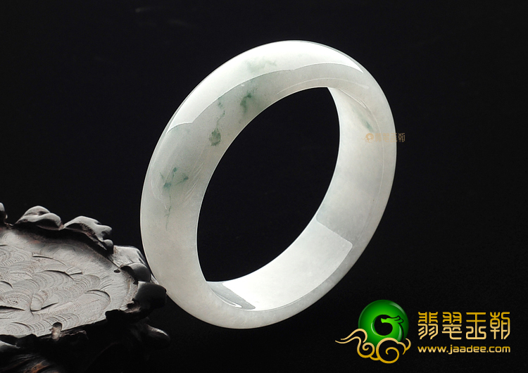 糯冰种飘花手镯(57.2mm)