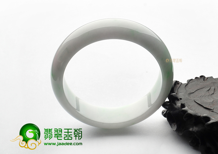 糯冰种飘翠手镯(59.1mm)