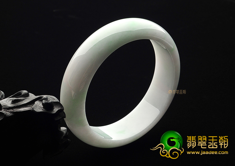 糯冰种飘翠手镯(59.1mm)