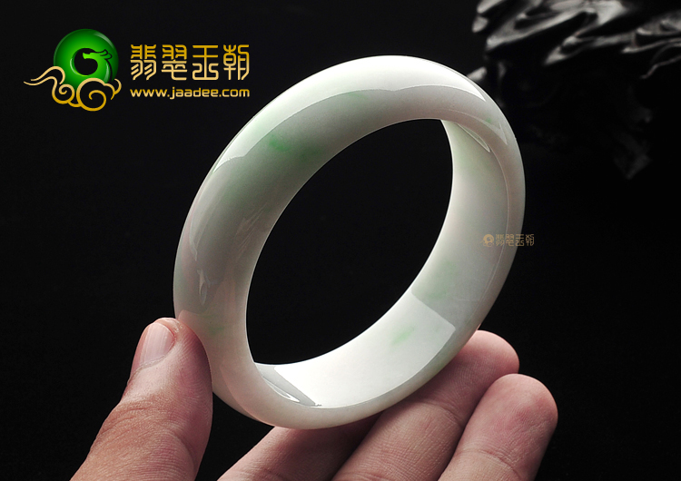 糯冰种飘翠手镯(59.1mm)