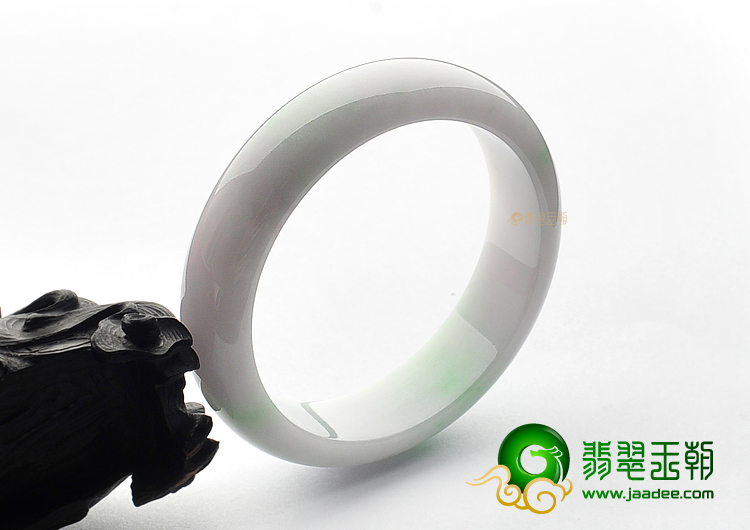 糯冰种飘翠手镯(58mm)