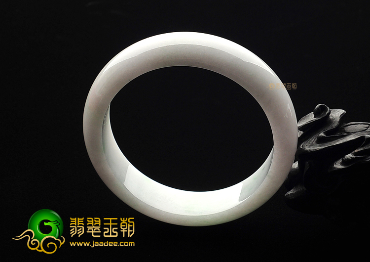 糯冰种飘翠手镯(59mm)