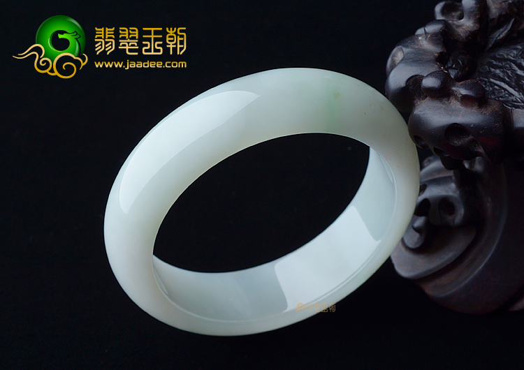 (超值推荐)糯冰种晴水手镯（57.6mm）