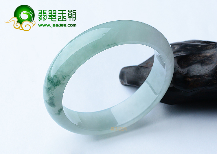 糯冰种飘花手镯（57.2mm）