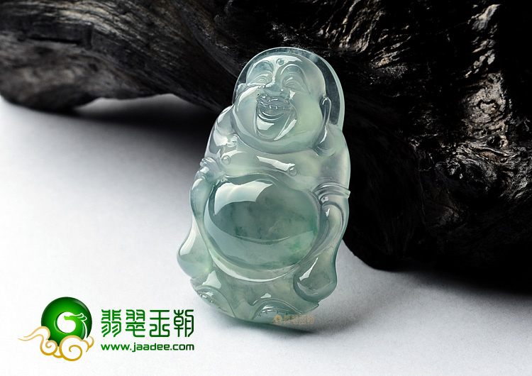 (超值推荐)冰种飘花站佛挂件