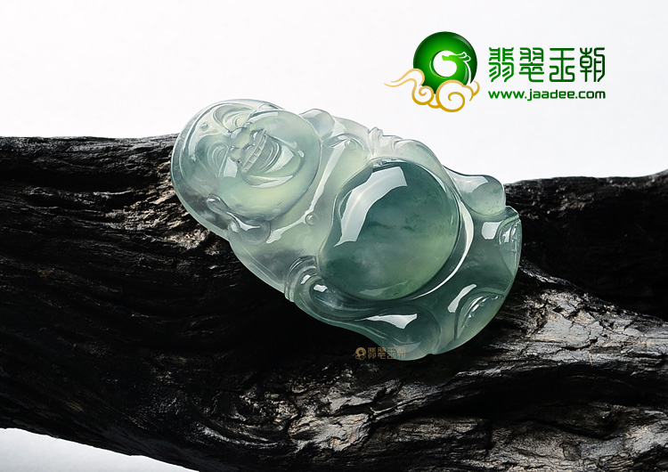 (超值推荐)冰种飘花站佛挂件