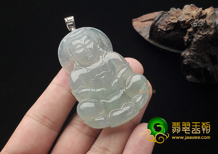 (超值推荐)冰种晴水观音挂件