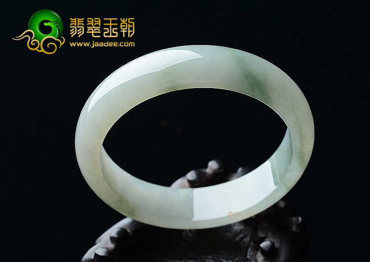 (超值推荐)糯冰种晴水飘花手镯（58mm）