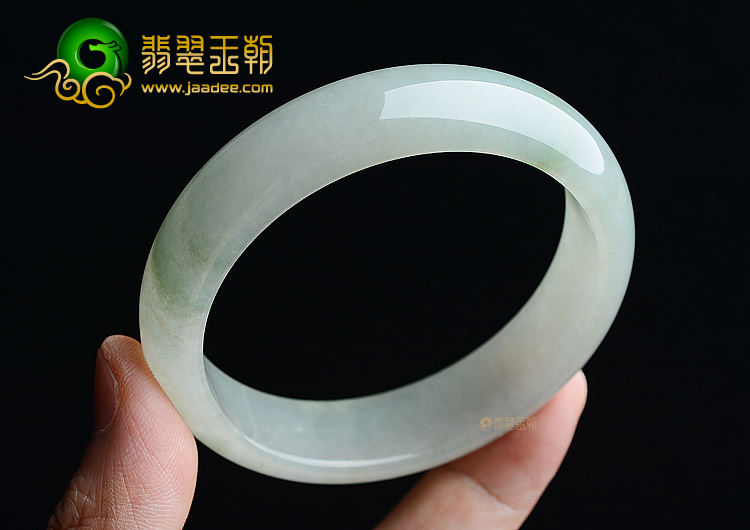 (超值推荐)糯冰种晴水飘花手镯（58mm）