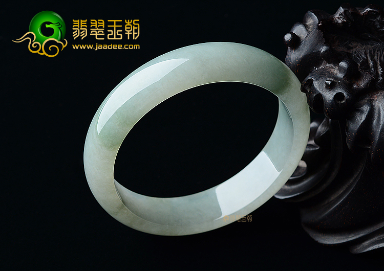 (超值推荐)糯冰种晴水飘花手镯（58mm）