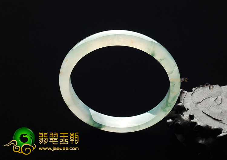 冰种飘花手镯(58.1mm)