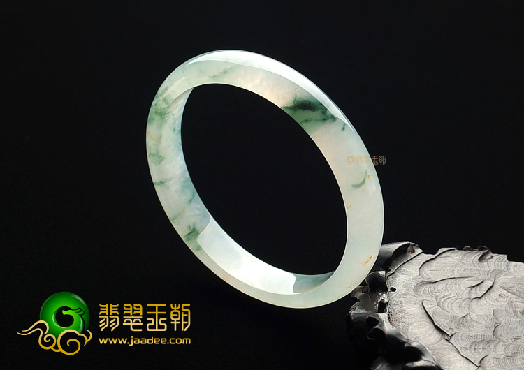 冰种飘花手镯(58.1mm)
