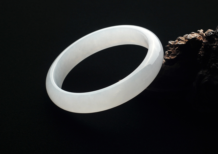 冰种淡晴水手镯(57mm)