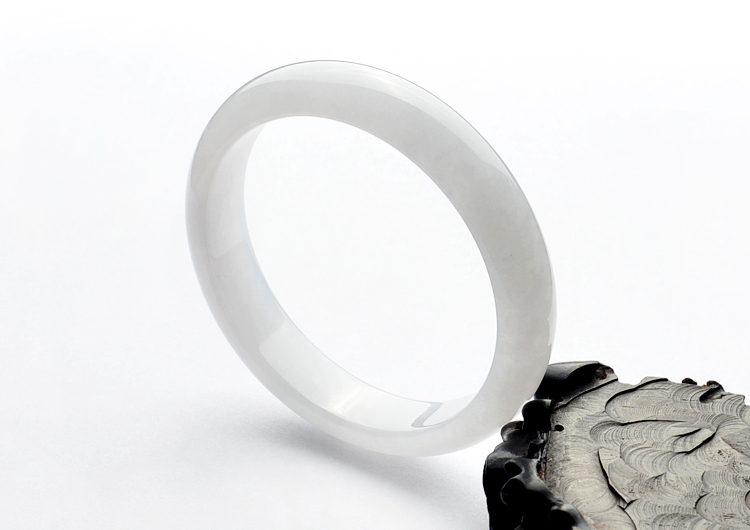冰种淡晴水手镯(57mm)