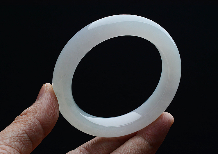 糯冰种晴水手镯（55mm）