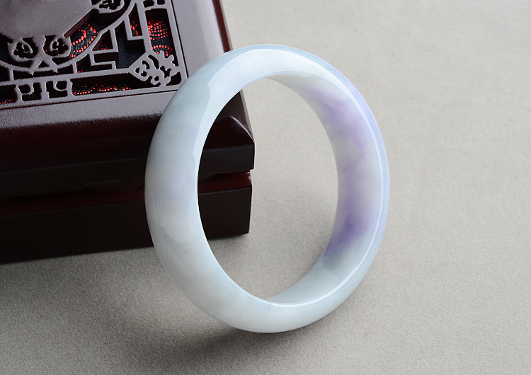 （超值推荐）糯冰种紫罗兰手镯（58.8mm）