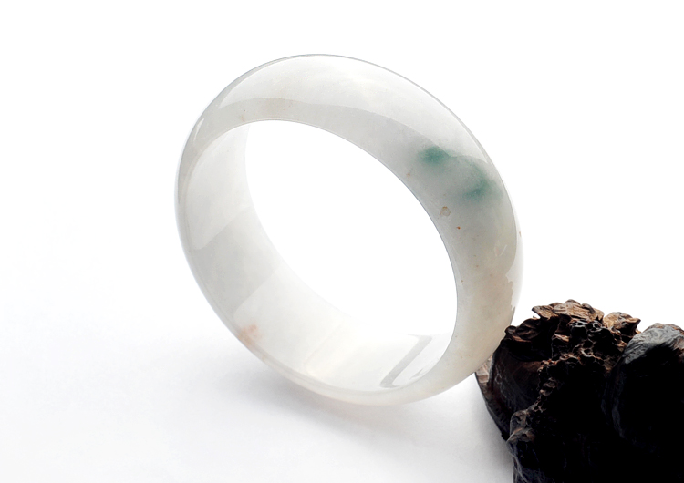 糯冰种飘花手镯(60.1mm)