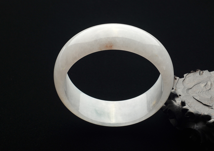 糯冰种飘花手镯(60.1mm)