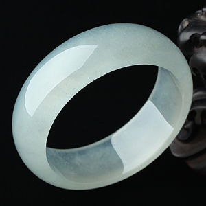 冰玻种白色手镯（59.4mm）