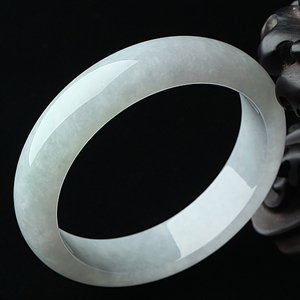 糯冰种晴水手镯（56.5mm）