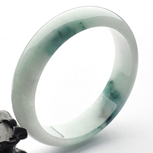 糯冰种飘花手镯(59.7mm)