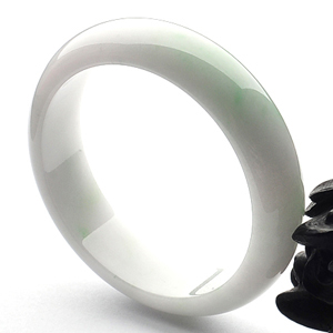 糯冰种飘翠手镯(59mm)