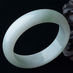 (超值推荐)糯冰种晴水手镯（57.5mm）