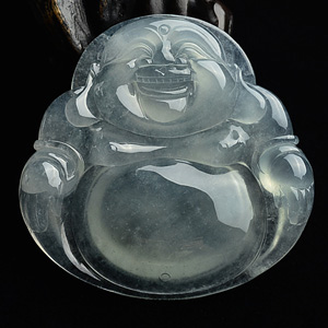 （一口价扫货）冰种晴水玉佛挂件