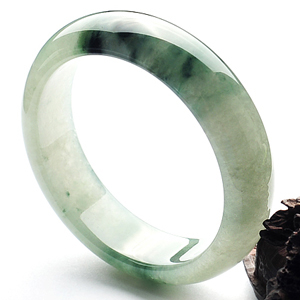 冰种飘花手镯(58mm)