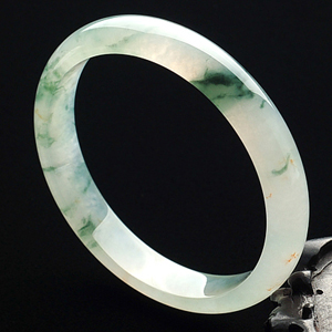 冰种飘花手镯(58.1mm)