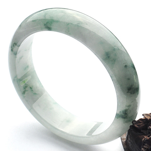 糯冰种飘花手镯(58.1mm)