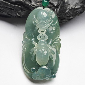 (超值推荐)冰种晴水富甲一方挂件