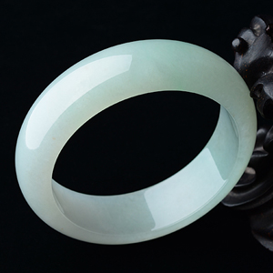(超值推荐)糯冰种晴水手镯（58.8mm）