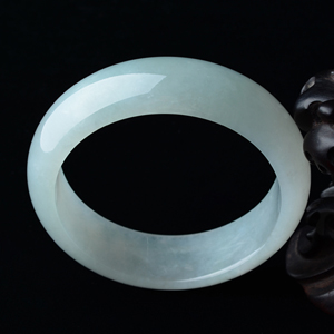 (超值推荐)糯冰种晴水手镯（60mm）