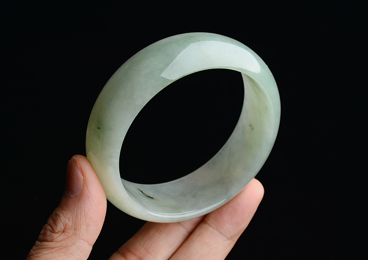 糯冰种晴水手镯（59.3mm）