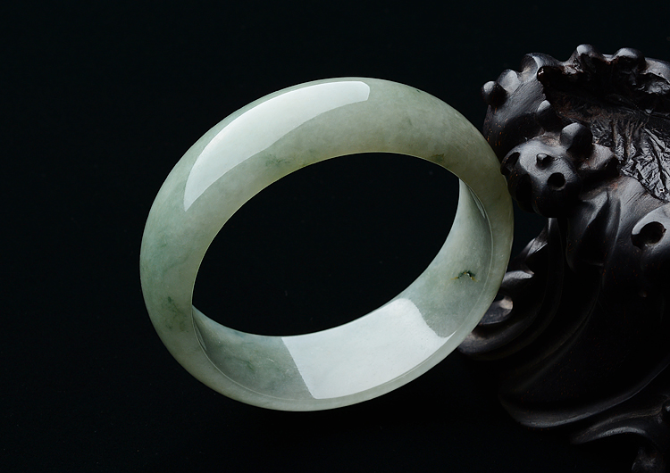 糯冰种晴水手镯（59.3mm）