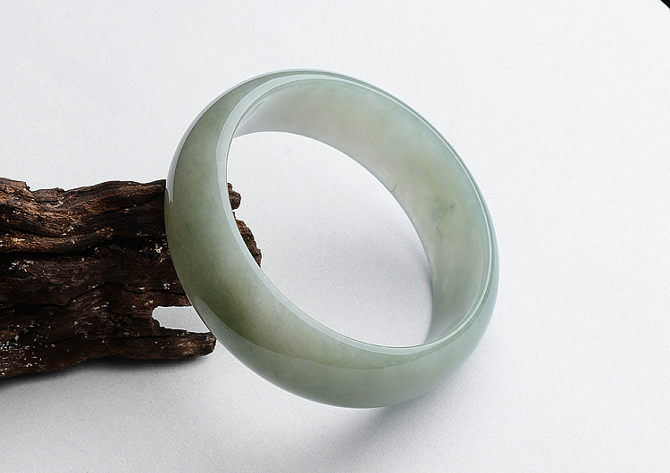 糯冰种晴水手镯（59.3mm）