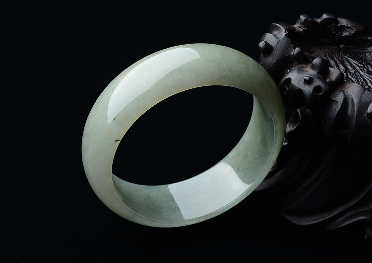糯冰种晴水手镯（59.3mm）