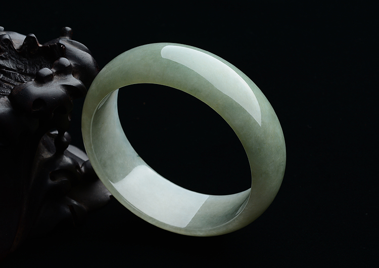糯冰种晴水手镯（59.3mm）
