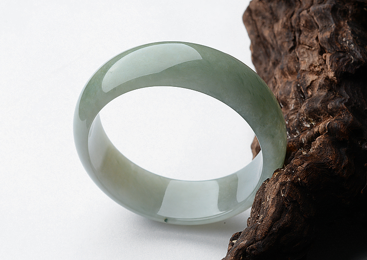 糯冰种晴水手镯（59.3mm）