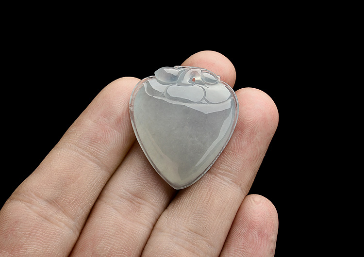 (超值推荐)冰种晴水寿桃挂件